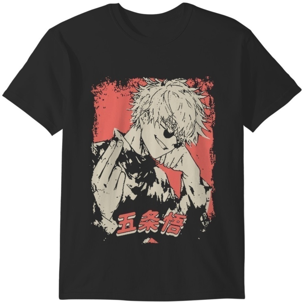 Jujutsu Kaisen Gojo Satoru Anime Manga Cursed Energy Fan T-Shirt